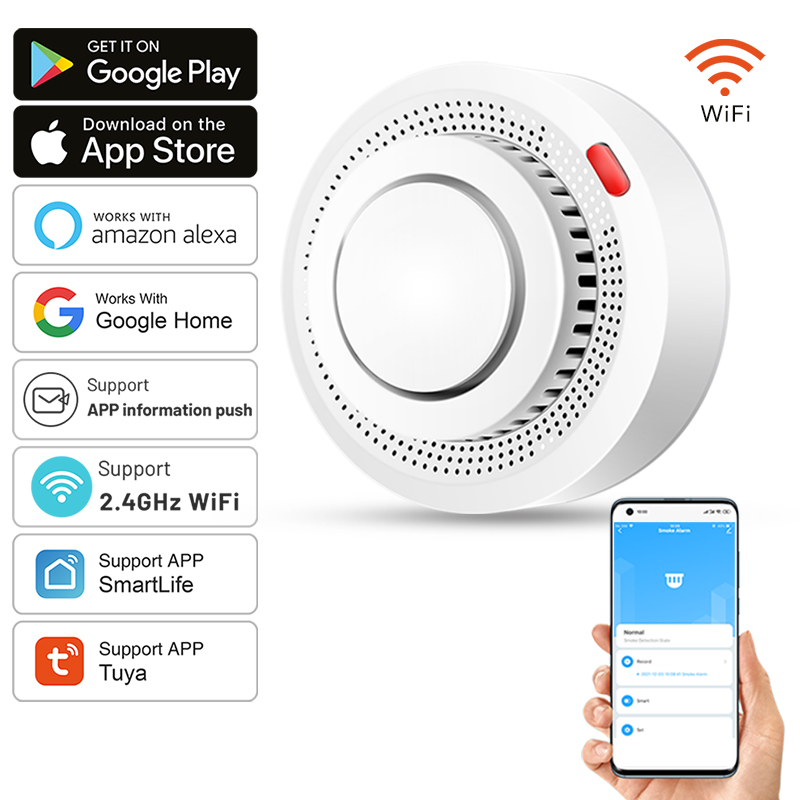 Tuya Akıllı WiFi Duman Sensörü - Smoke Detector Interconnected incelemesi ve fiyatı