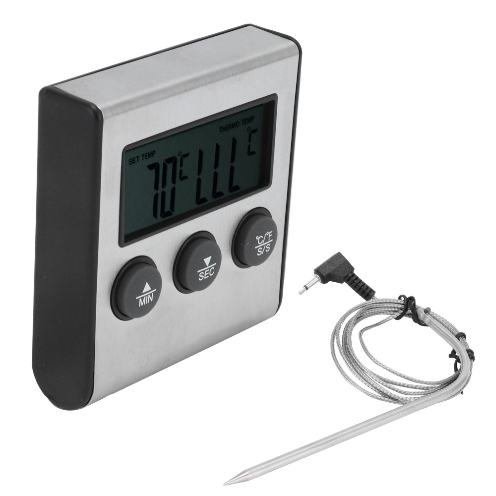 Gümüş Dijital Barbekü Et Termo - Pool Alarm Float incelemesi ve fiyatı