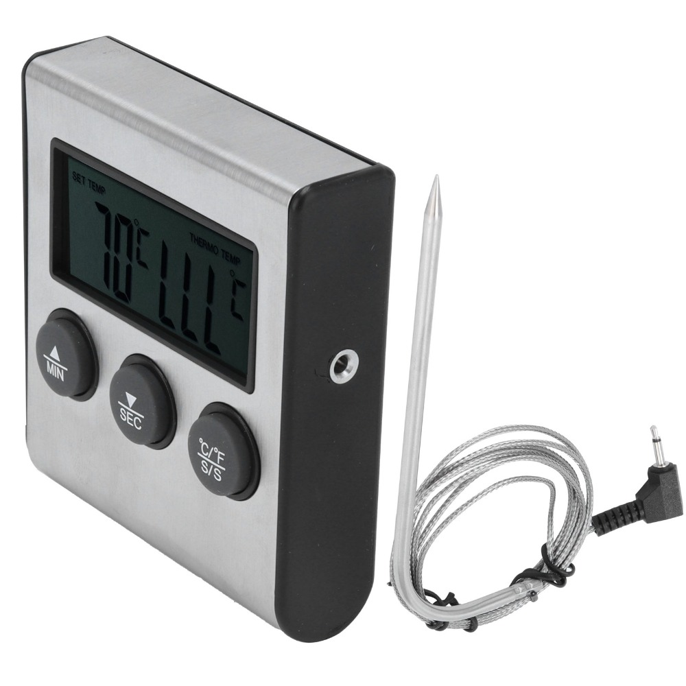 Gümüş Dijital Barbekü Et Termo - Pool Alarm Float incelemesi ve fiyatı
